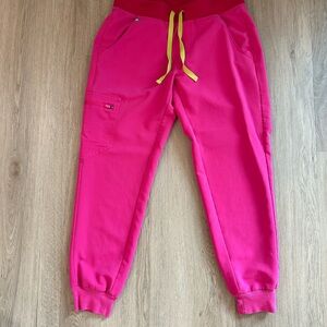 Figs Pink Jogger Scrub Pants